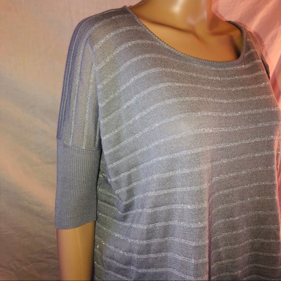 Mandee square fit metallic sweater - Picture 3 of 5